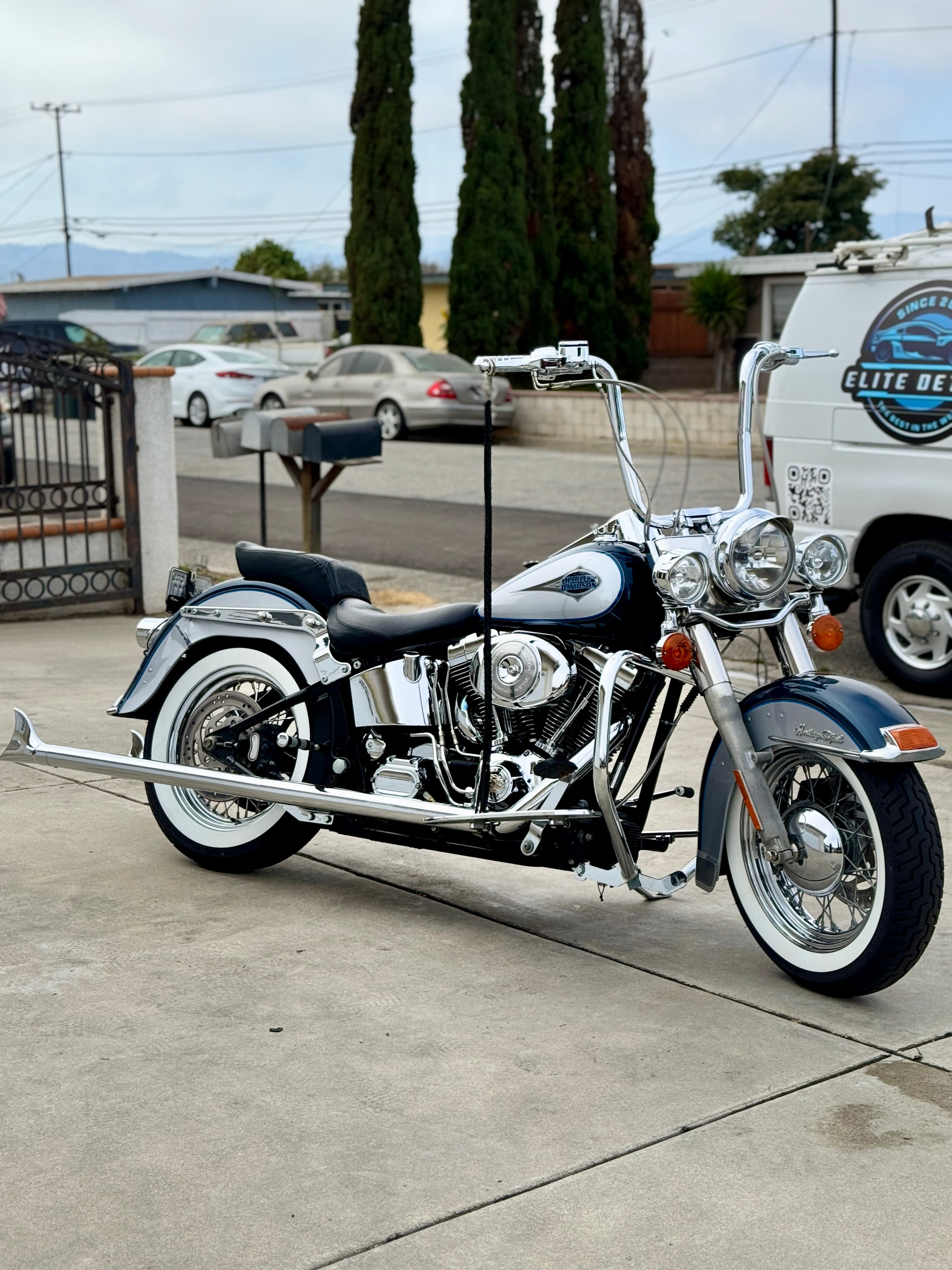 Harley-Davidson Softail Heritage detail