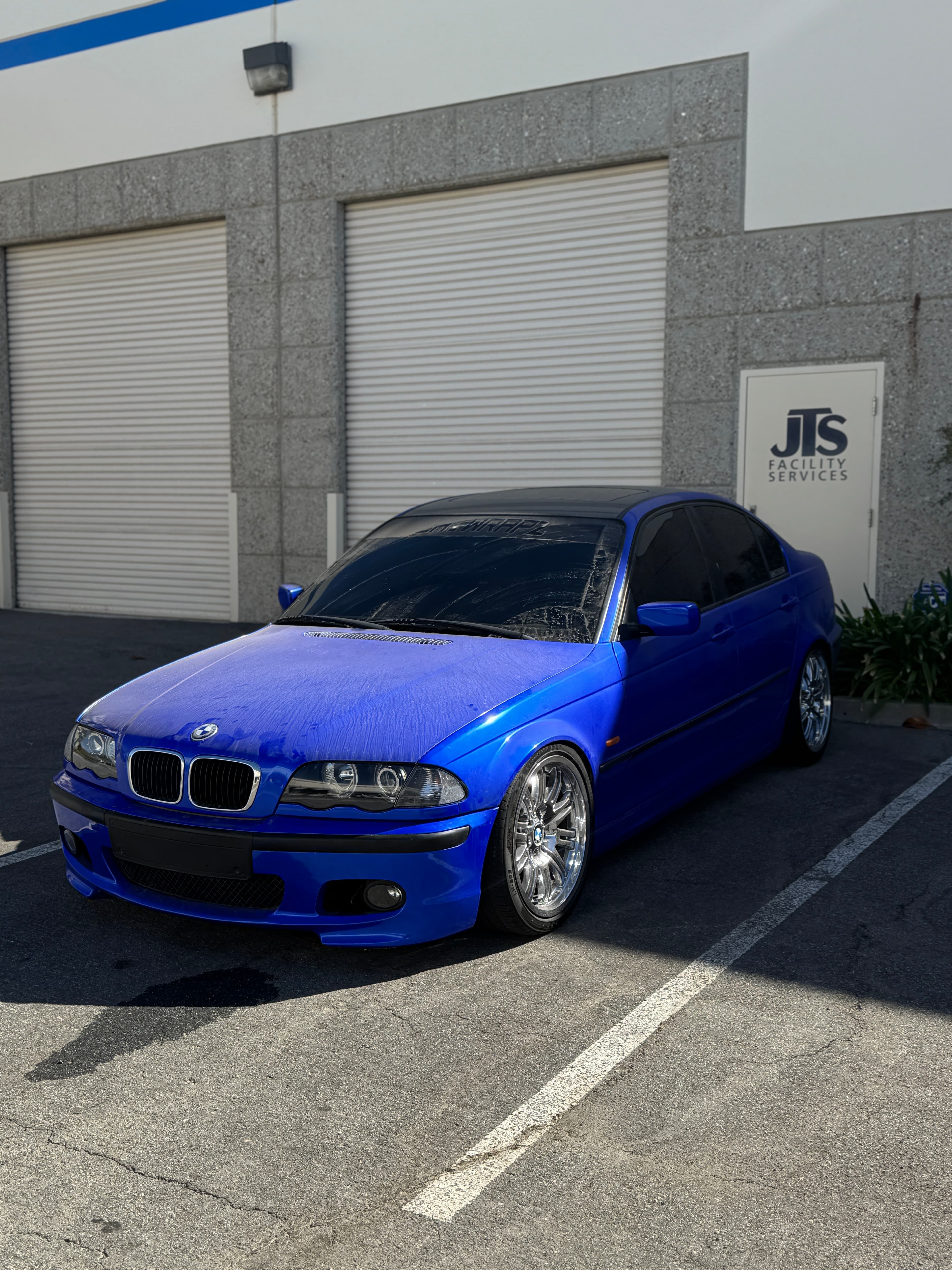 Before – Full exterior detail – white SUV