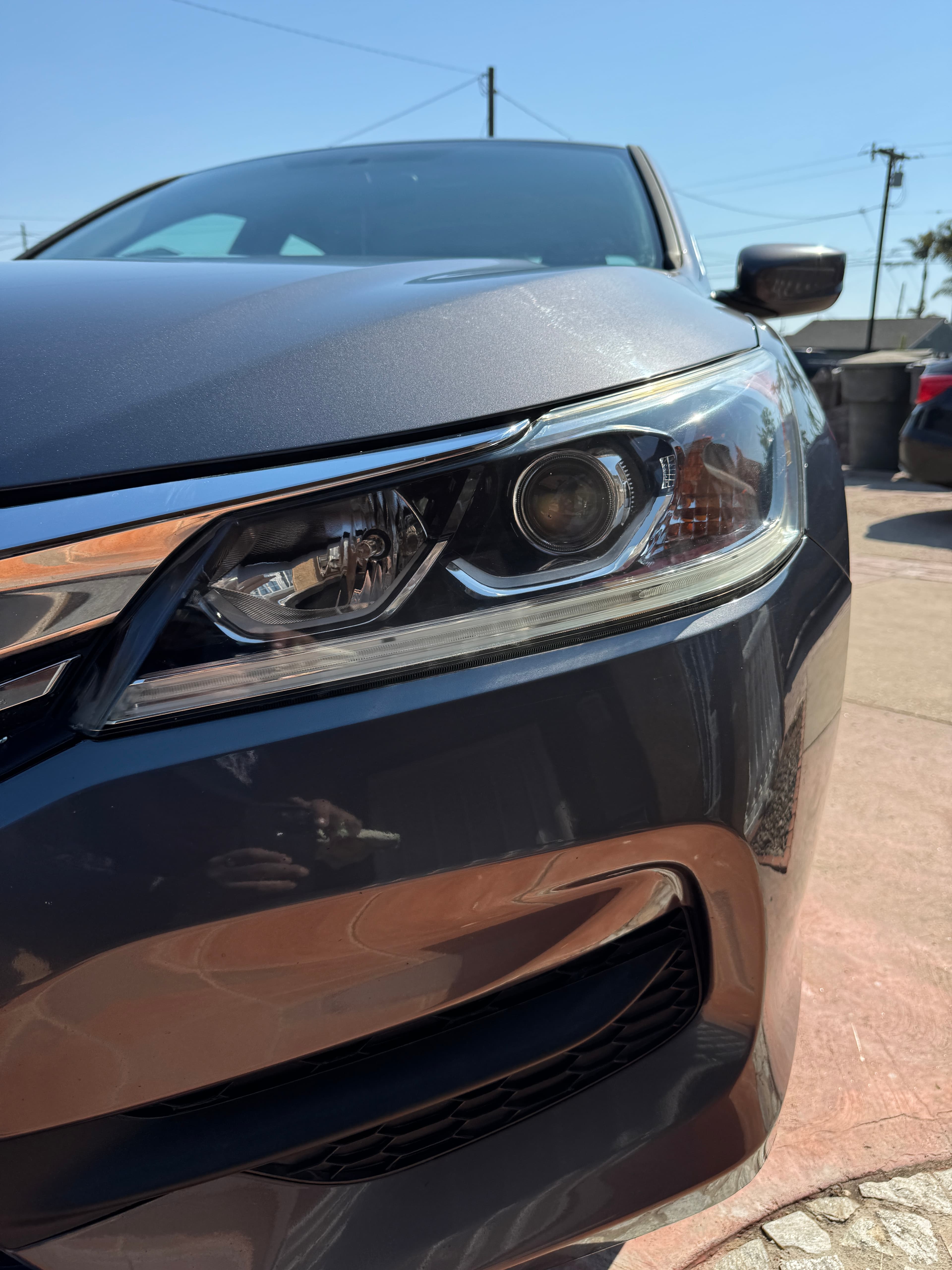 After – Headlight clarity restoration